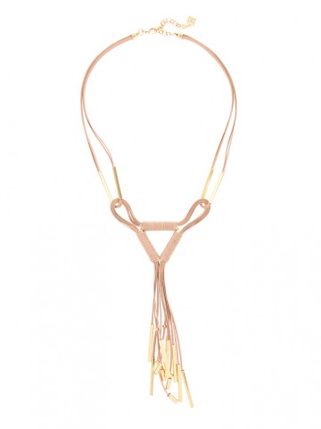 All Tied Up Fringe Necklace