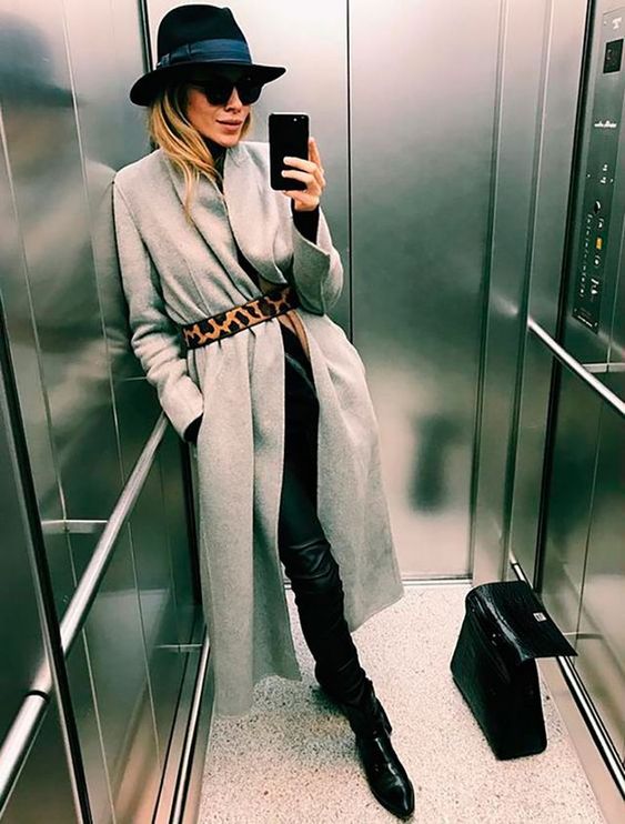 @mjawyh belted coat look