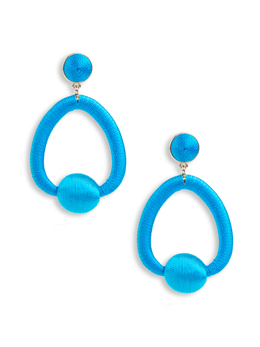 Ginny Earrings - Blue